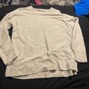 Aerie light gray sweatshirt